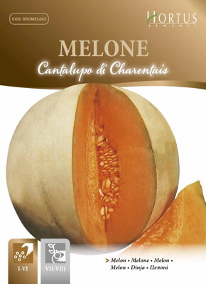 Meloun cukrový Di Charentais, semena 3,5 g.