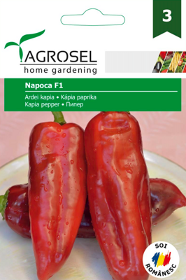 Paprika kapie Napoca F1, 20 semen.