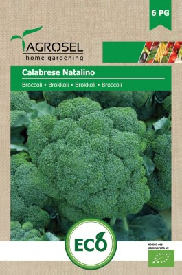BIO semena brokolice Kalabréza Natalino, 2,5 g. Exp. 11/25.