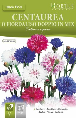 Chrpa O Fiordilaso Doppio in Mix, 1,5 g semen. 