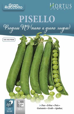 Hrášek Progress N°9, 75 g semen