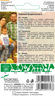 Rajče Ghittia, 0,60 g semínek