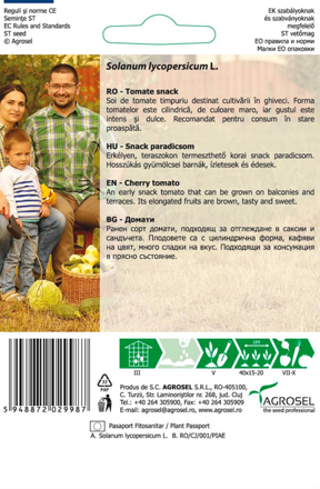 Rajče Sandybelle Snack, cca. 35 semen