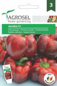 Paprika Aurelius F1, 15 semen