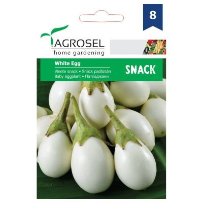 Lilek bílý White Egg Snack, 1 g semen.