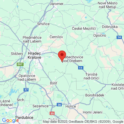 Google map: Sportovní 636